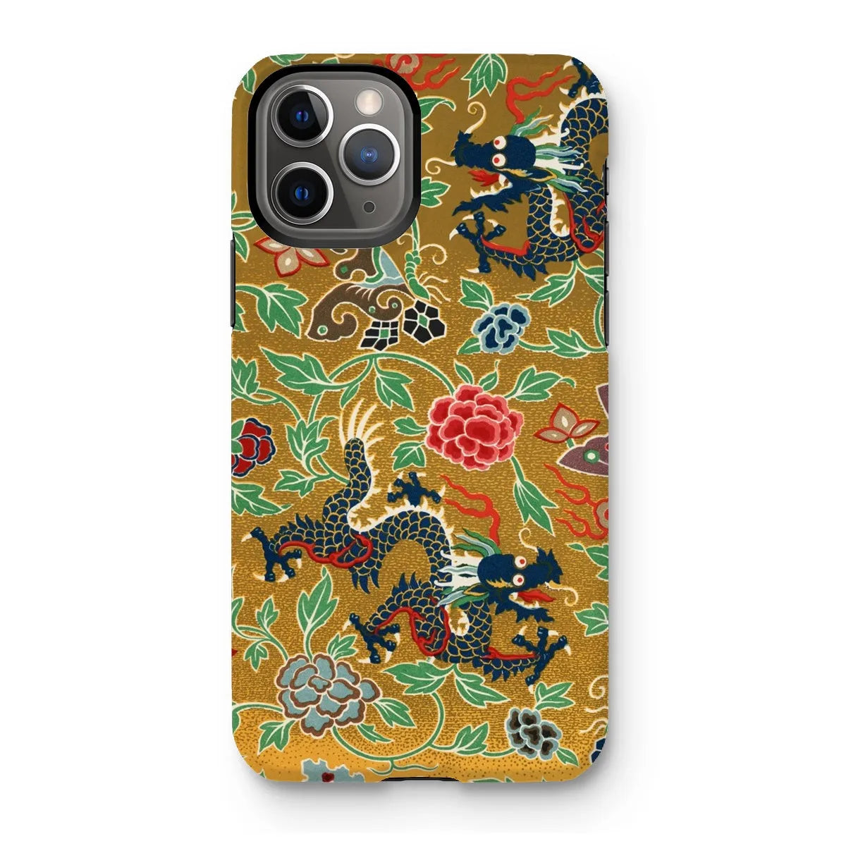 Chinese And Japanese Pattern By Auguste Racinet Tough Phone Case - Iphone 11 Pro / Matte - Mobile Phone Cases