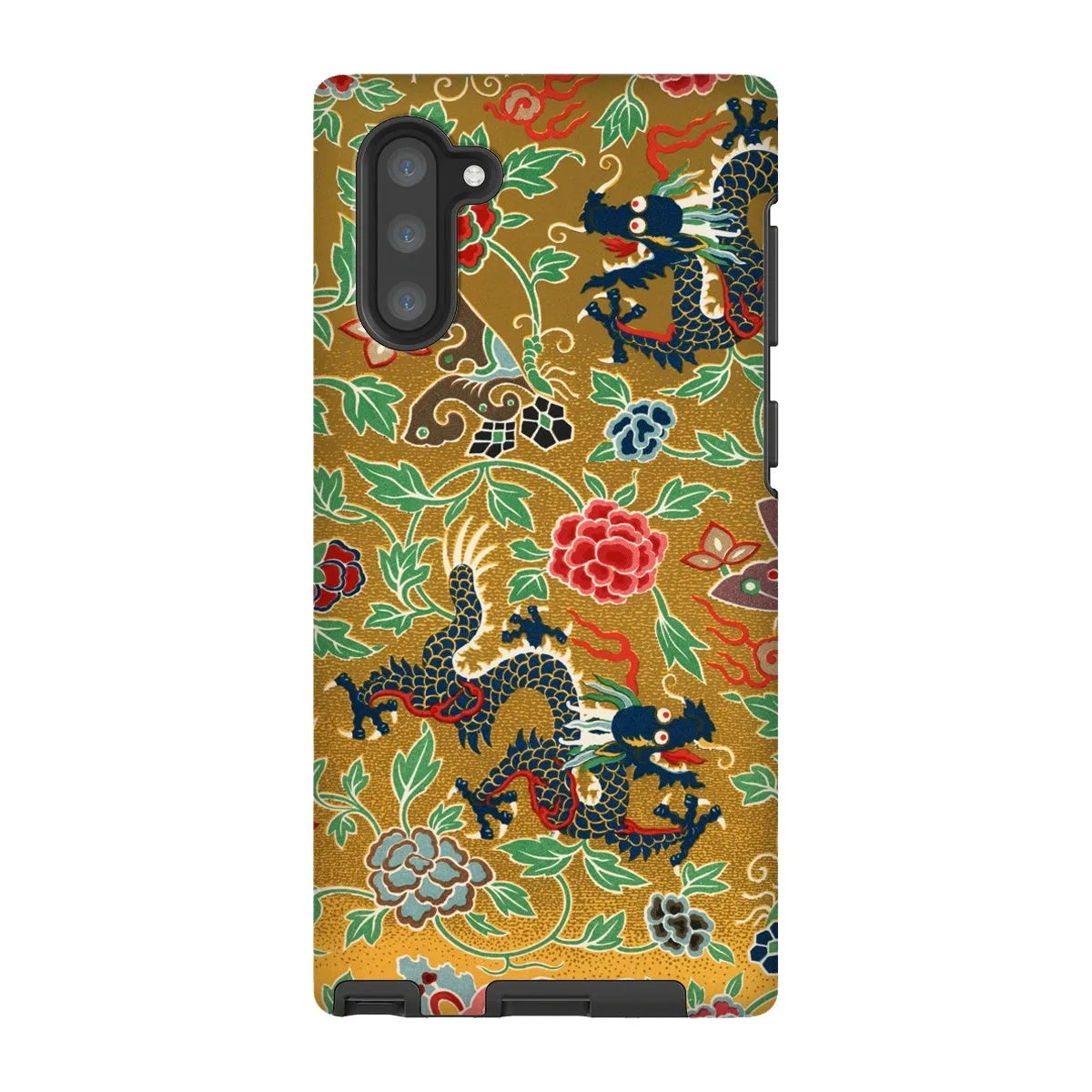 Chinese And Japanese Pattern By Auguste Racinet Tough Phone Case - Samsung Galaxy Note 10 / Matte - Mobile Phone Cases