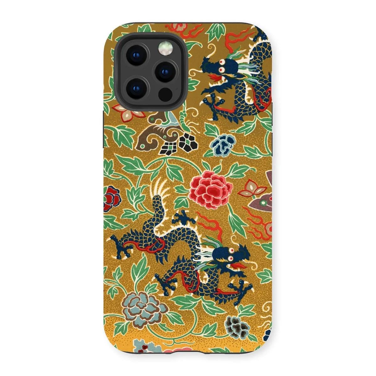 Chinese And Japanese Pattern By Auguste Racinet Tough Phone Case - Iphone 13 Pro / Matte - Mobile Phone Cases