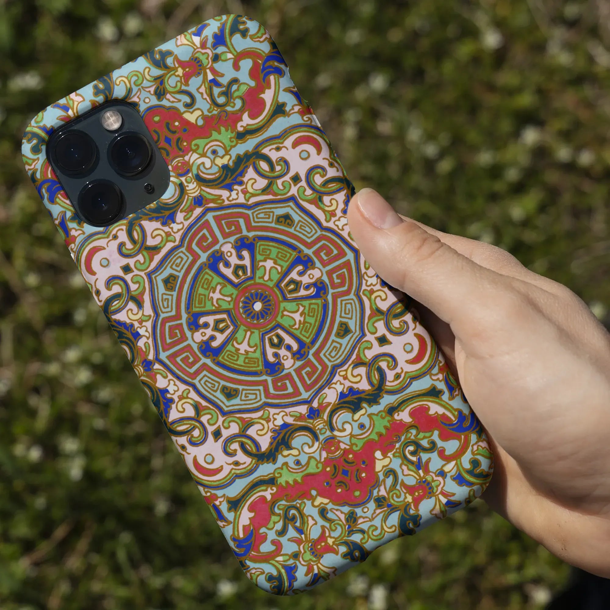 Chinese Mandala Aesthetic Pattern Art Phone Case - Mobile Phone Cases - Aesthetic Art
