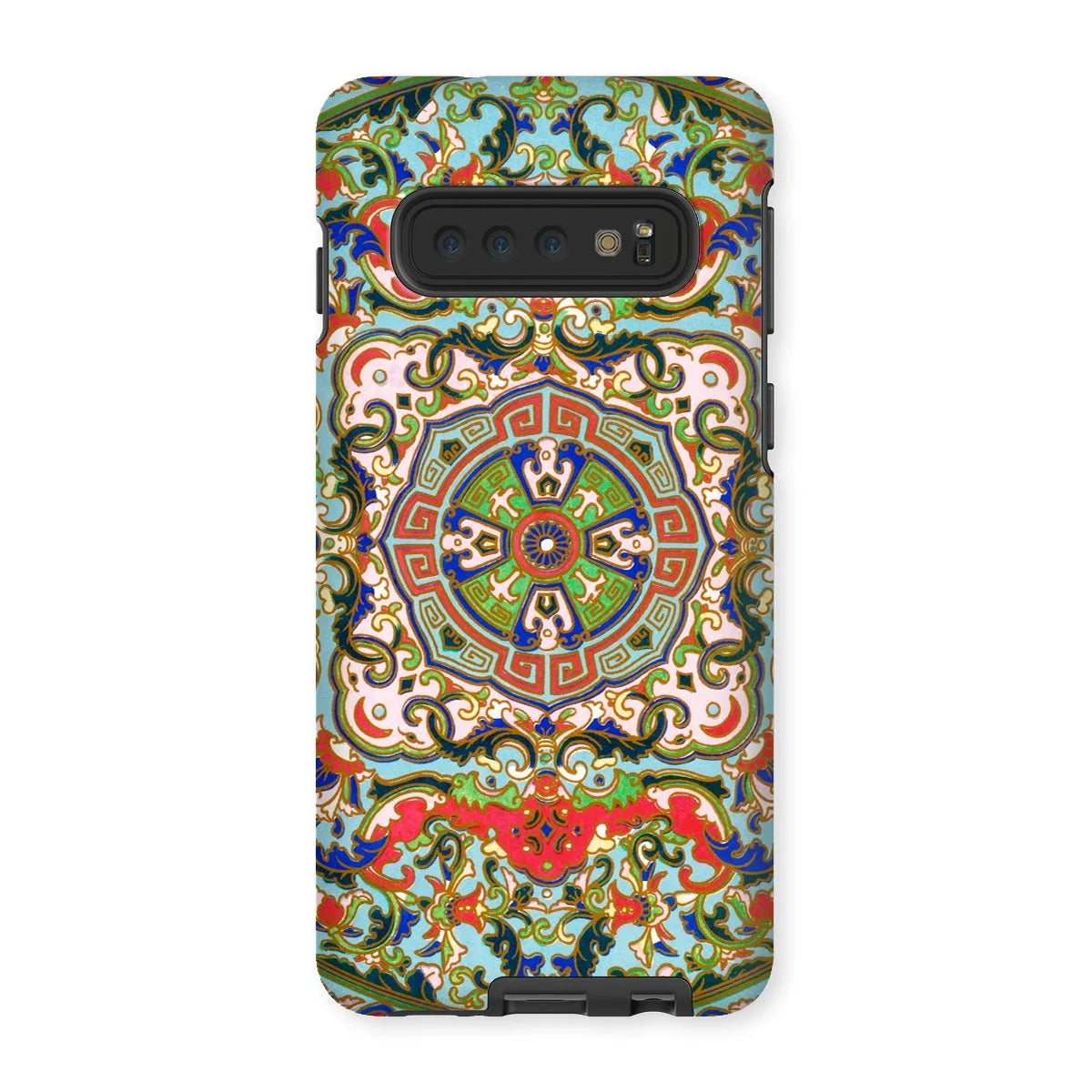 Chinese Mandala Aesthetic Pattern Art Phone Case - Samsung Galaxy S10 / Matte - Mobile Phone Cases - Aesthetic Art