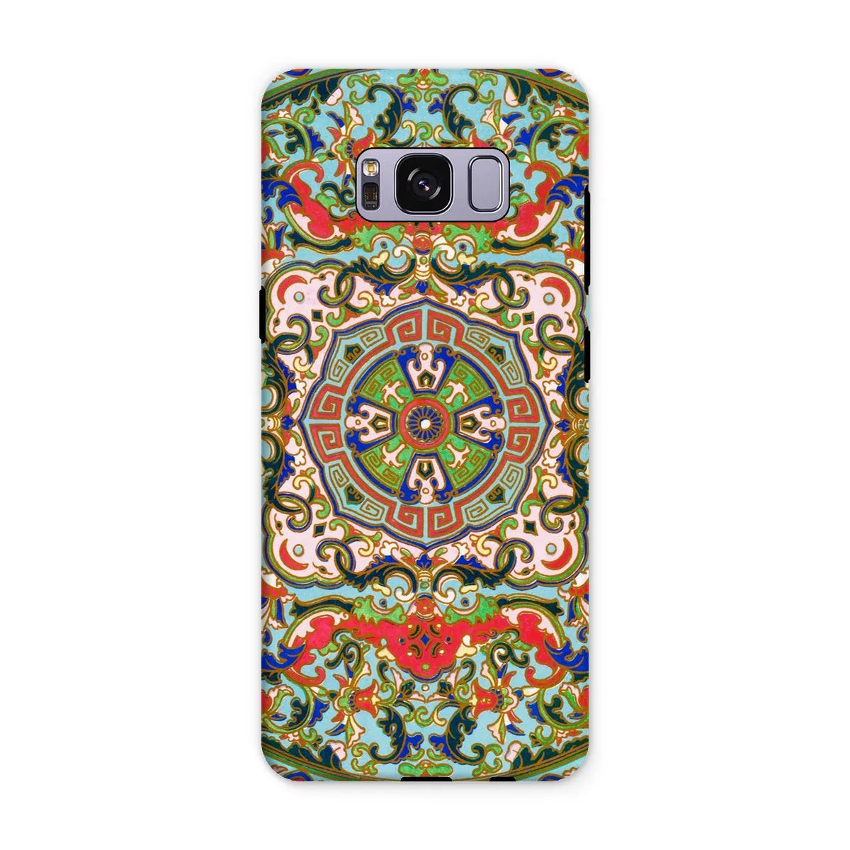 Chinese Mandala Aesthetic Pattern Art Phone Case - Samsung Galaxy S8 Plus / Matte - Mobile Phone Cases - Aesthetic Art