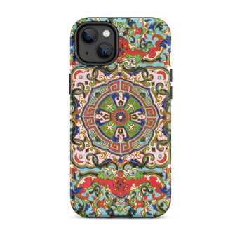 Chinese Mandala - Owen Jones Iphone Case, 14 Plus / Matte, Ornate Patterned Phone Case