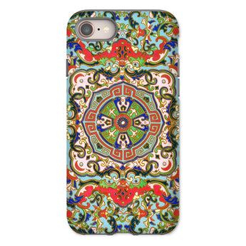 Chinese Mandala - Owen Jones Iphone Case, 8 / Matte, Ornate Phone Case Colorful Mandala-like Design Intricate Patterns