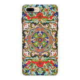 Chinese Mandala - Owen Jones Iphone Case, 8 Plus / Matte, Ornate Colorful Mandala-style Phone Case Intricate Floral Geometric