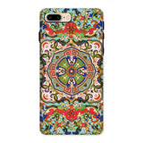 Chinese Mandala - Owen Jones Iphone Case 8 Plus / Matte Ornate Colorful Mandala-style Phone Intricate Floral Geometric Pattern, Madness