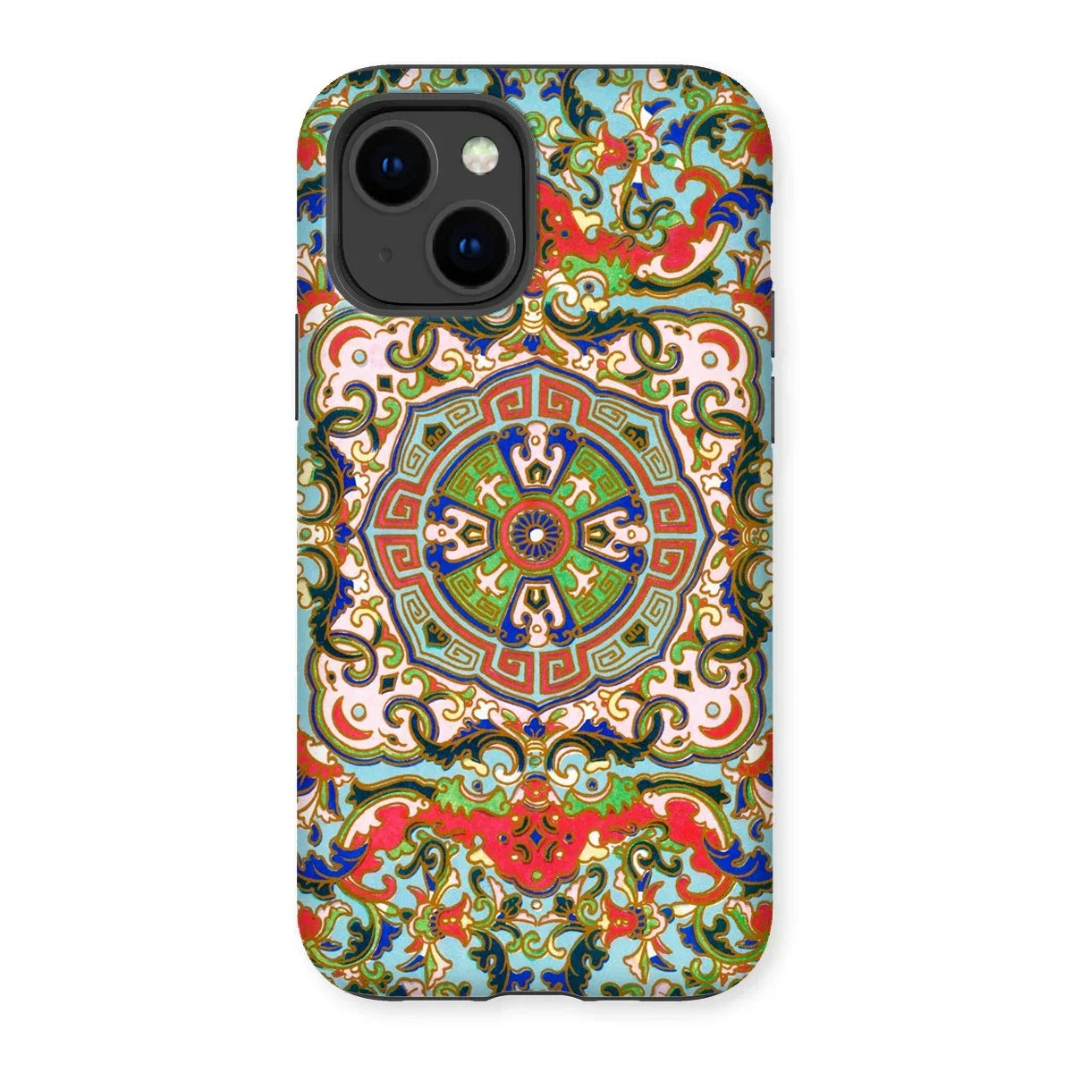 Chinese Mandala - Owen Jones Iphone Case, 14 / Matte, Kite-836464044, Colorful Intricately Patterned Phone Case