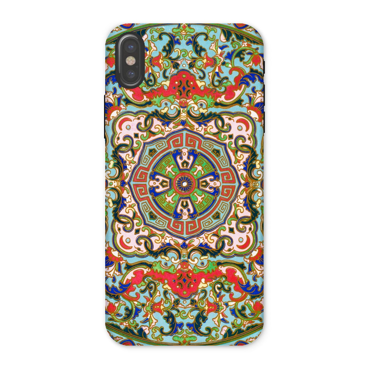 Chinese Mandala Owen Jones Iphone Case, x / Matte, Ornate Phone Case Colorful Intricate Mandala Like Design Floral