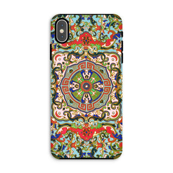 Chinese Mandala - Owen Jones Iphone Case, Xs Max / Matte, Colorful Intricately Patterned Phone Case Mandala-like Design Geometric