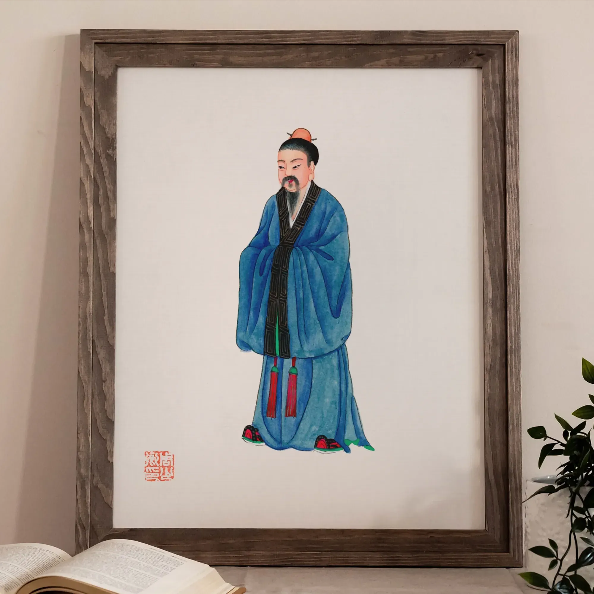 Chinese Master Fine Art Print - Posters Prints & Visual Artwork - Aesthetic Art