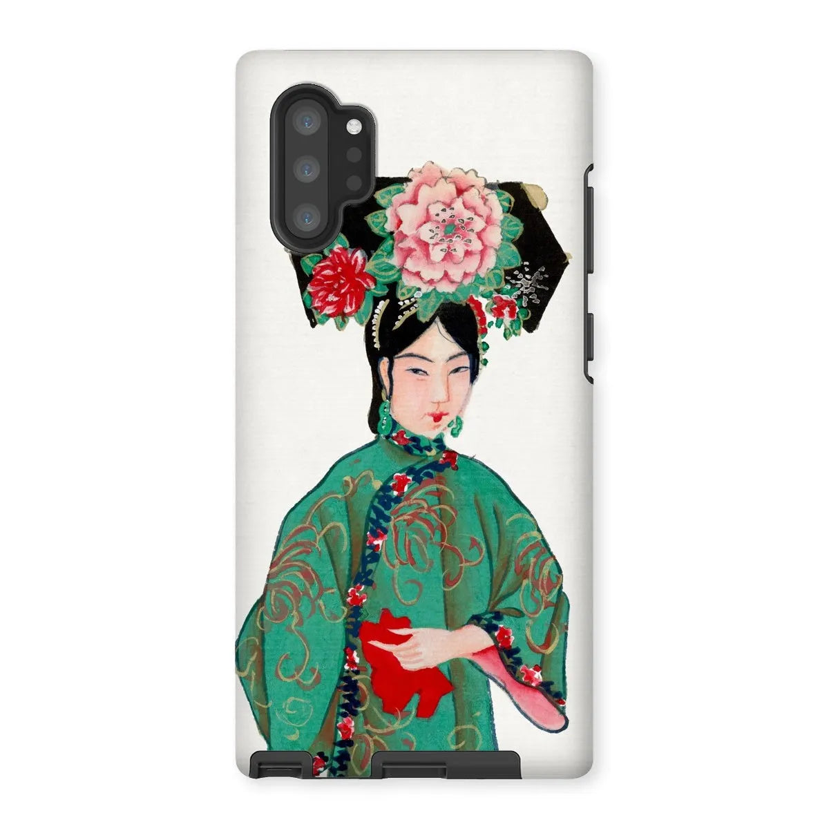 Chinese Noblewoman In Manchu Couture Art Phone Case - Samsung Galaxy Note 10p / Matte - Mobile Phone Cases - Aesthetic