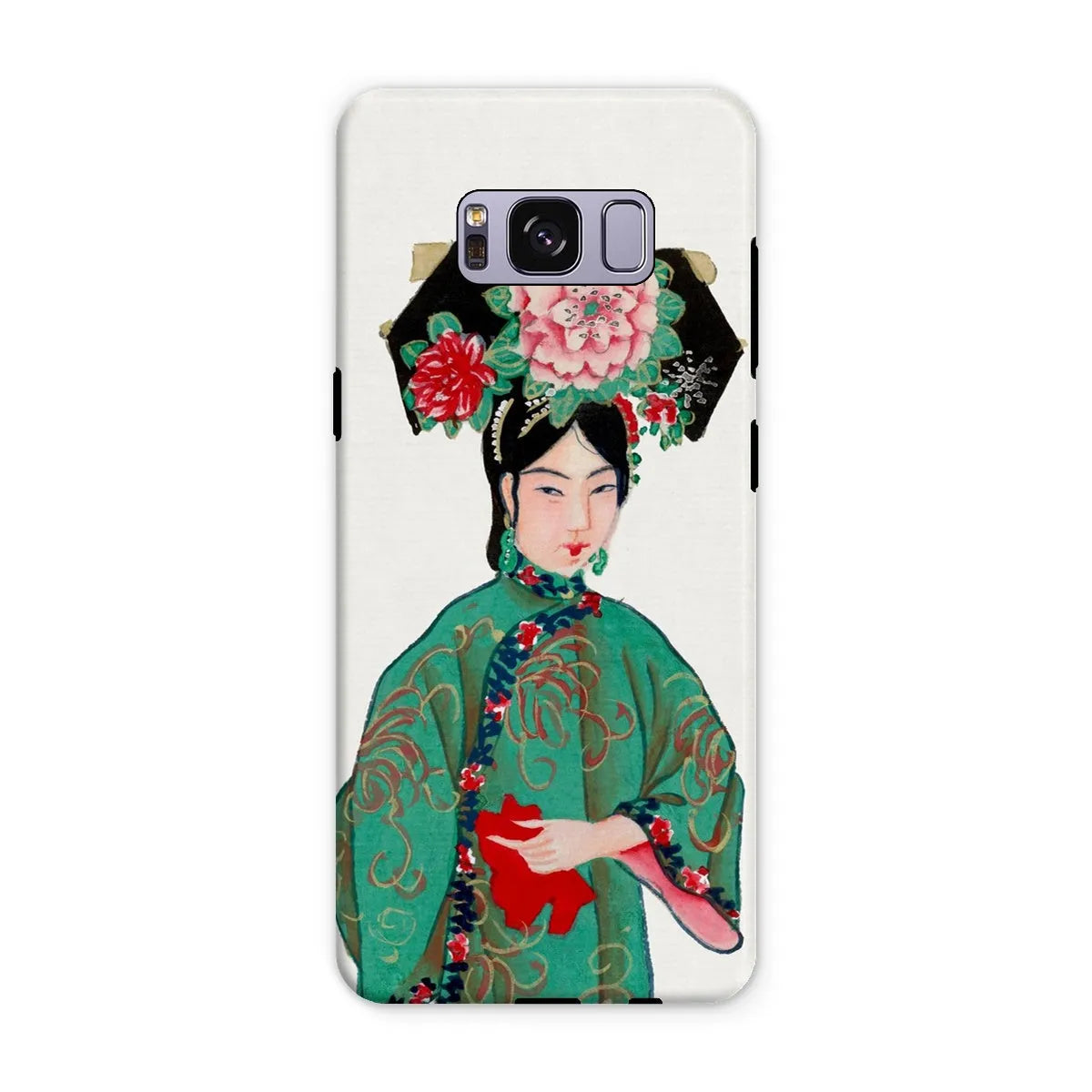 Chinese Noblewoman In Manchu Couture Art Phone Case - Samsung Galaxy S8 Plus / Matte - Mobile Phone Cases - Aesthetic
