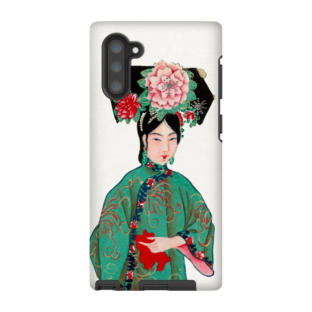 Chinese Noblewoman In Manchu Couture Art Phone Case - Samsung Galaxy Note 10 / Matte - Mobile Phone Cases - Aesthetic