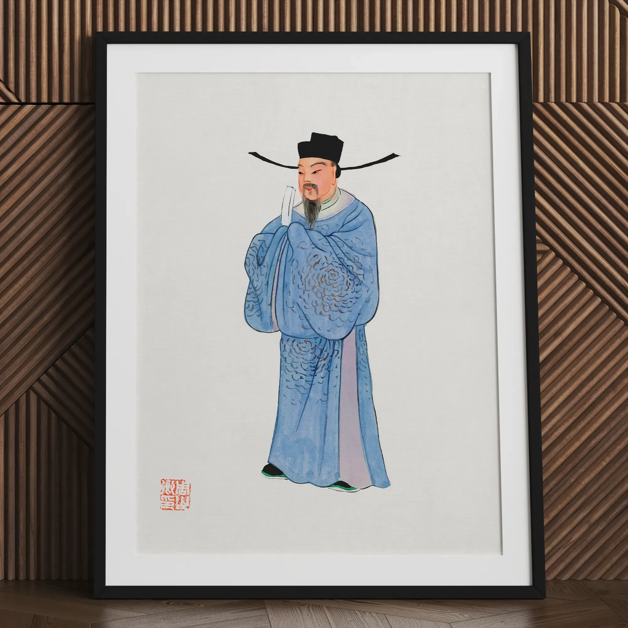 Chinese Official Framed & Mounted Print - Posters Prints & Visual Artwork - Aesthetic Art