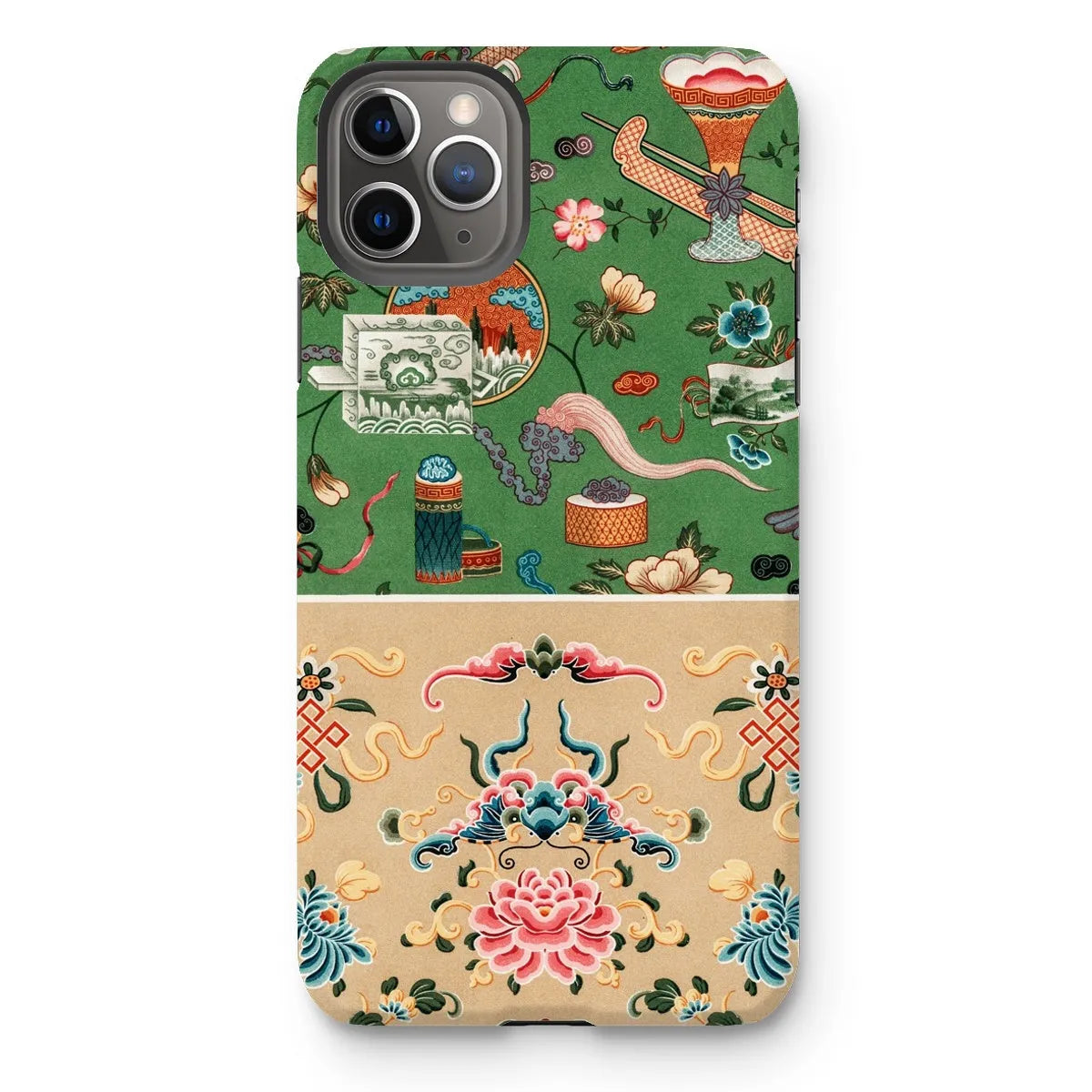 This Chinese Pattern By Auguste Racinet Tough Phone Case - Iphone 11 Pro Max / Matte - Mobile Phone Cases - Aesthetic