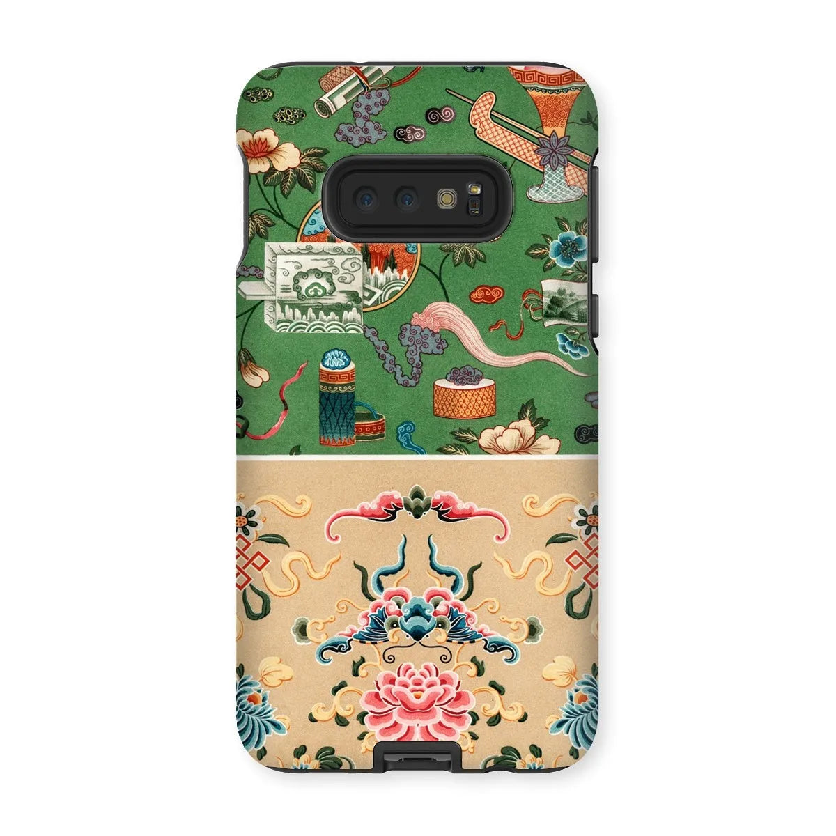 This Chinese Pattern By Auguste Racinet Tough Phone Case - Samsung Galaxy S10e / Matte - Mobile Phone Cases - Aesthetic