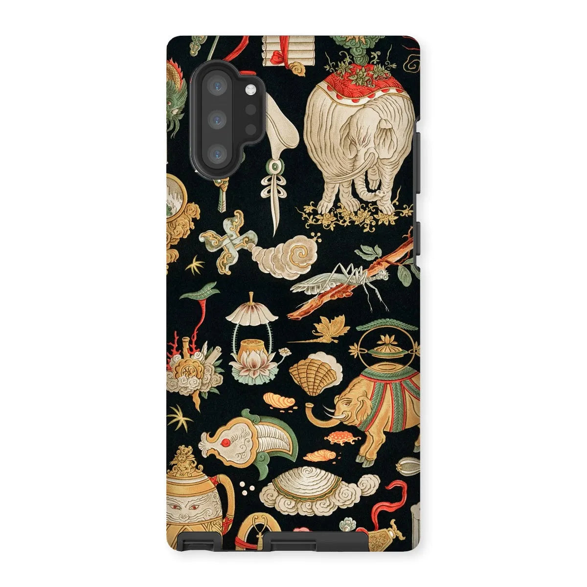 That Chinese Pattern By Auguste Racinet Tough Phone Case - Samsung Galaxy Note 10p / Matte - Mobile Phone Cases