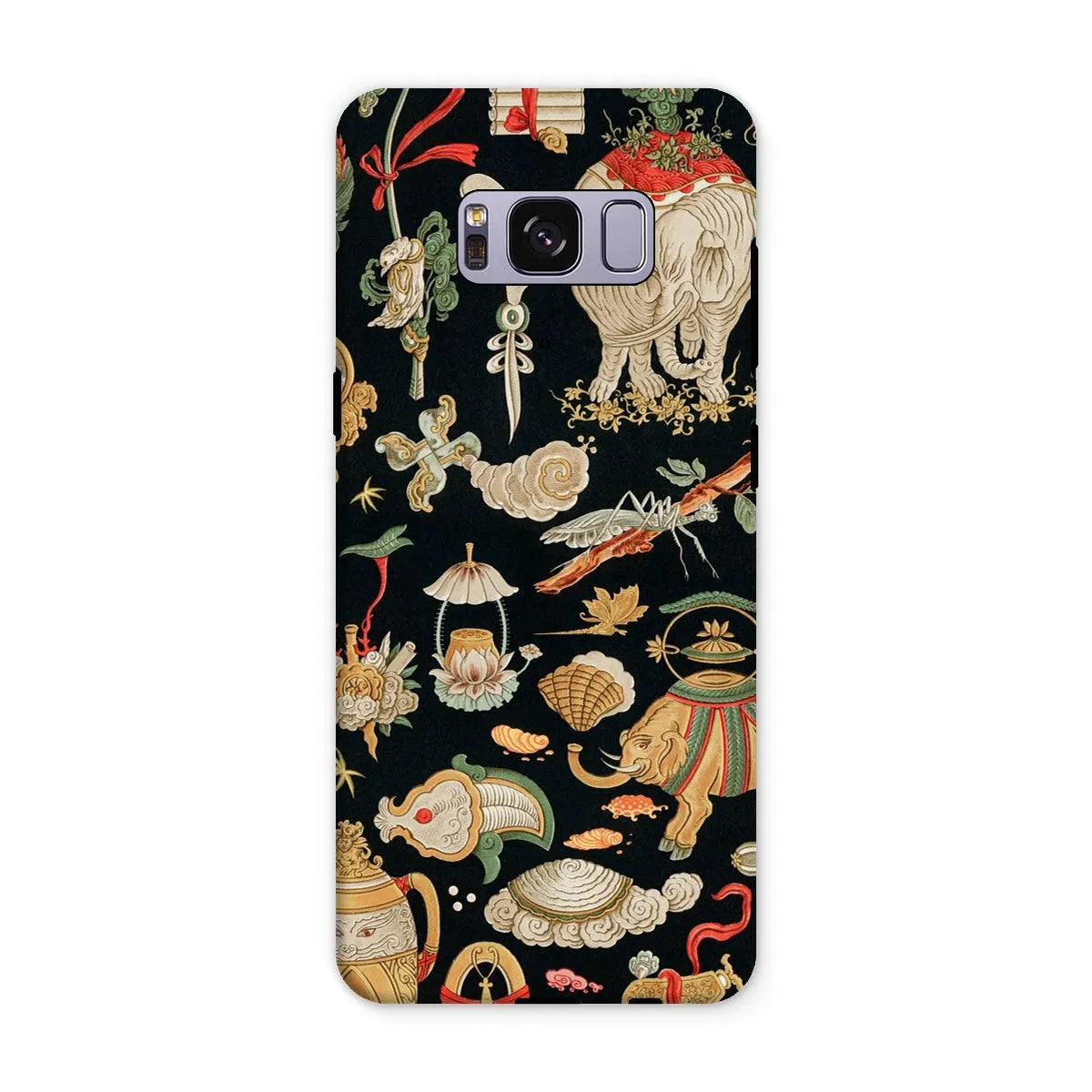 That Chinese Pattern By Auguste Racinet Tough Phone Case - Samsung Galaxy S8 Plus / Matte - Mobile Phone Cases