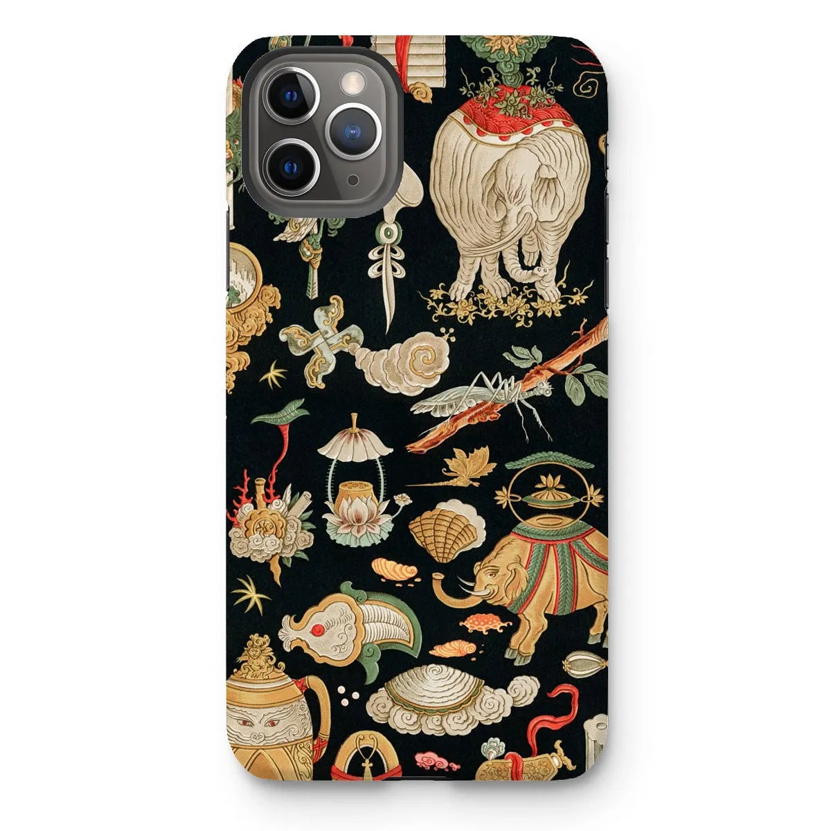 That Chinese Pattern By Auguste Racinet Tough Phone Case - Iphone 11 Pro Max / Matte - Mobile Phone Cases - Aesthetic