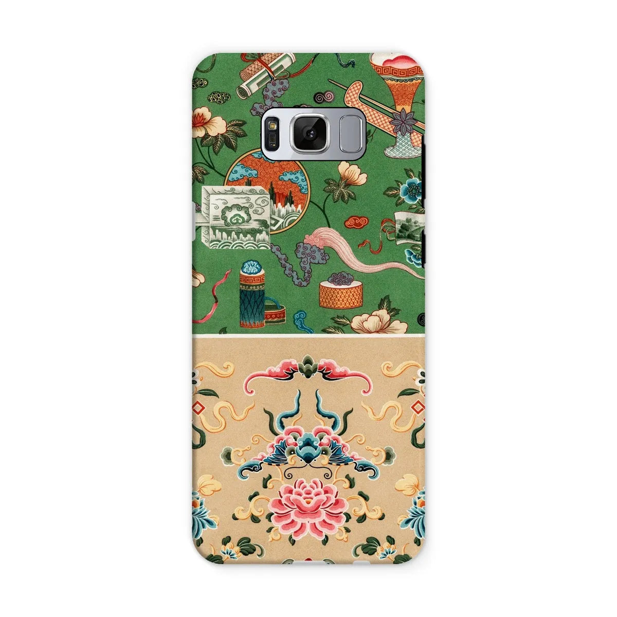 This Chinese Pattern By Auguste Racinet Tough Phone Case - Samsung Galaxy S8 / Matte - Mobile Phone Cases - Aesthetic