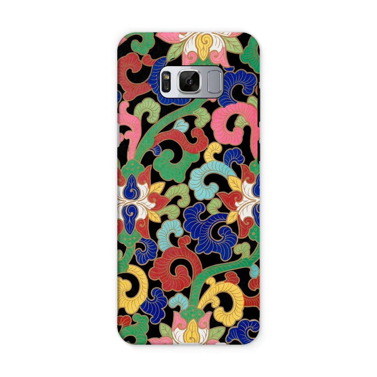 Chinese Rainbow Botanical Pattern Phone Case - Owen Jones - Samsung Galaxy S8 / Matte - Mobile Phone Cases - Aesthetic