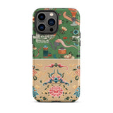 Chinoiserie Double Act - Auguste Racinet Iphone Case, 13 Pro Max / Matte, Patterned Iphone Case