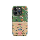 Chinoiserie Double Act - Auguste Racinet Iphone Case, 15 Pro / Matte, Patterned Iphone Case