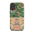 Chinoiserie Double Act Auguste Racinet Iphone Case, 16 Plus / Matte, Patterned Phone Case