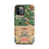 Chinoiserie Double Act - Auguste Racinet Phone Case Iphone 11 Pro / Matte Patterned Pattern, Chic Meets, Mobile Cases