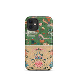 Chinoiserie Double Act - Auguste Racinet Phone Case Iphone 12 Mini / Matte Floral Patterned Pattern, Chic Meets, Mobile Cases