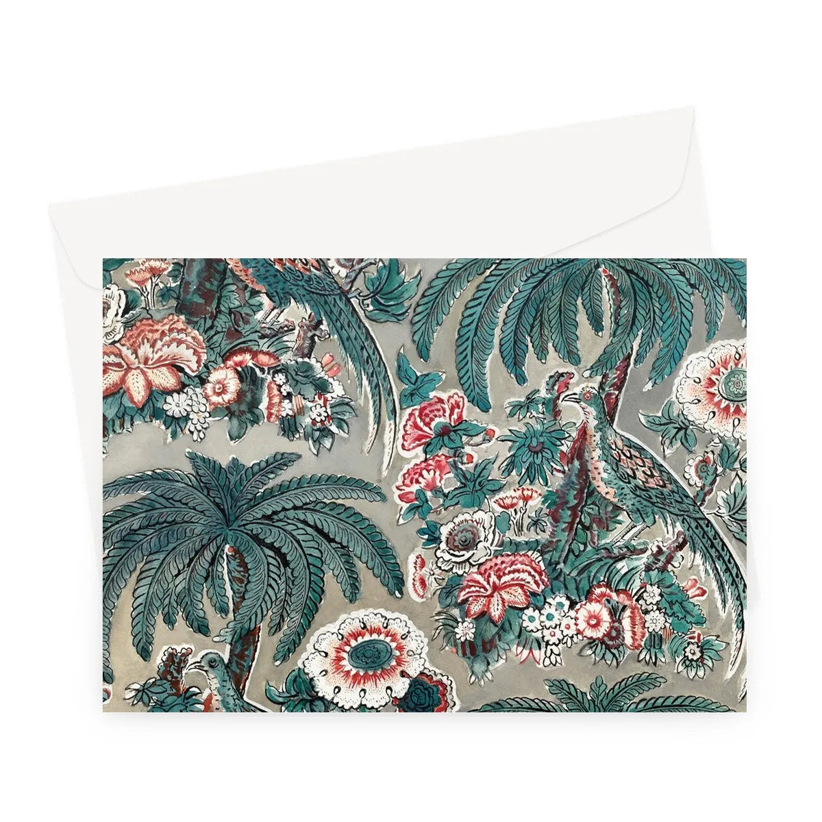 Chintz By George Loughridge Greeting Card - A5 Landscape / 1 Card - Notebooks & Notepads - Aesthetic Art