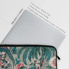 Chintz - George Loughridge Jungle Art Laptop Sleeve, Laptop Sleeve Colorful Tropical Floral Pattern