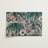 Chintz - George Loughridge Jungle Art Print / Canvas Rectangular Decorative Wall Panel Vibrant Tropical Design Stylized George Loughridge’s