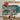 Rectangular Piece Paper Detailed Botanical Print Teal Palm George Loughridge’s Chintz, Watercolor, Jungle