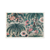 Chintz - George Loughridge Jungle Art Print / Canvas Vintage Floral Wallpaper Pattern Palm Trees Pink Blooms George Loughridge’s Chintz,