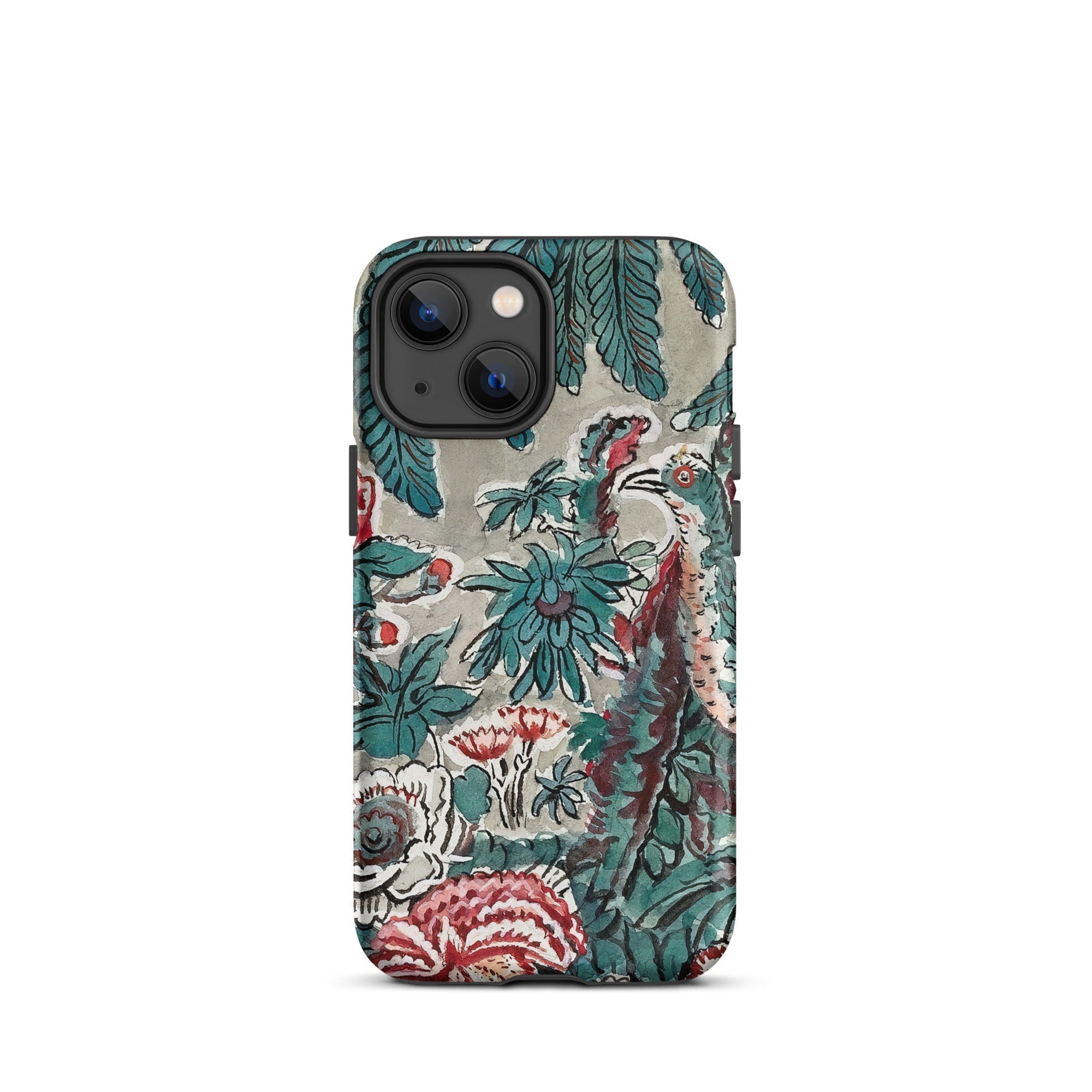 Chintz George Loughridge Jungle Iphone Case, 13 Mini / Matte, Floral Patterned Phone Case