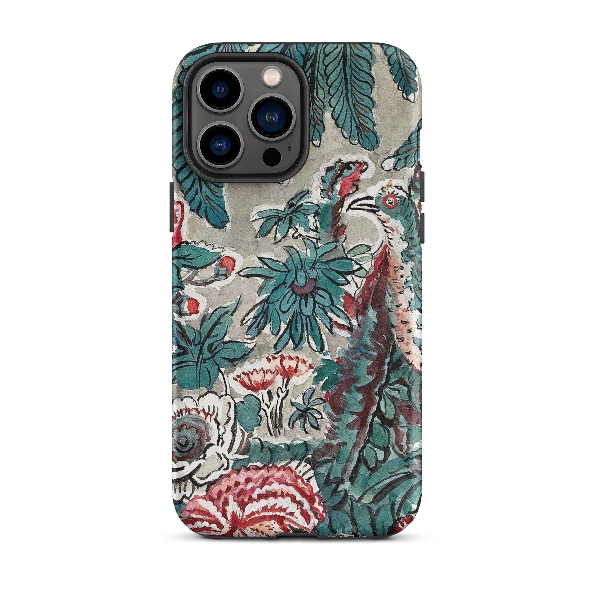 Chintz George Loughridge Jungle Iphone Case, 13 Pro Max / Matte, Floral Patterned Phone Case