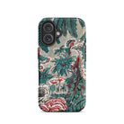 Chintz George Loughridge Jungle Iphone Case, 16 / Matte, Floral Bird Patterned Phone Case