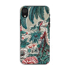 Chintz - George Loughridge Jungle Iphone Case, Xr / Matte, Phone Case Tropical Floral Foliage Pattern