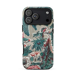 Chintz - George Loughridge Jungle Phone Case Iphone 17 Pro Max / Matte Green Floral Phone Case Bird Design Made Plastic George Loughridge