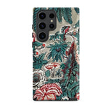 Chintz - George Loughridge Jungle Phone Case Samsung Galaxy S23 Ultra / Matte Vibrant Intricately Illustrated Lush Botanical Design,