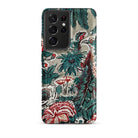 Chintz George Loughridge Jungle Samsung Case, Galaxy S21 Ultra / Matte, Protective Phone Case Intricate Floral Bird Pattern