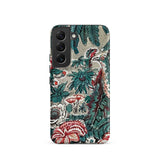 Chintz - George Loughridge Jungle Samsung Case, Galaxy S22 / Matte, Smartphone Case Colorful Floral Bird Pattern