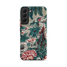 Chintz George Loughridge Jungle Samsung Case, Galaxy S22 Plus / Matte, Smartphone Case Vibrant Floral Bird Pattern