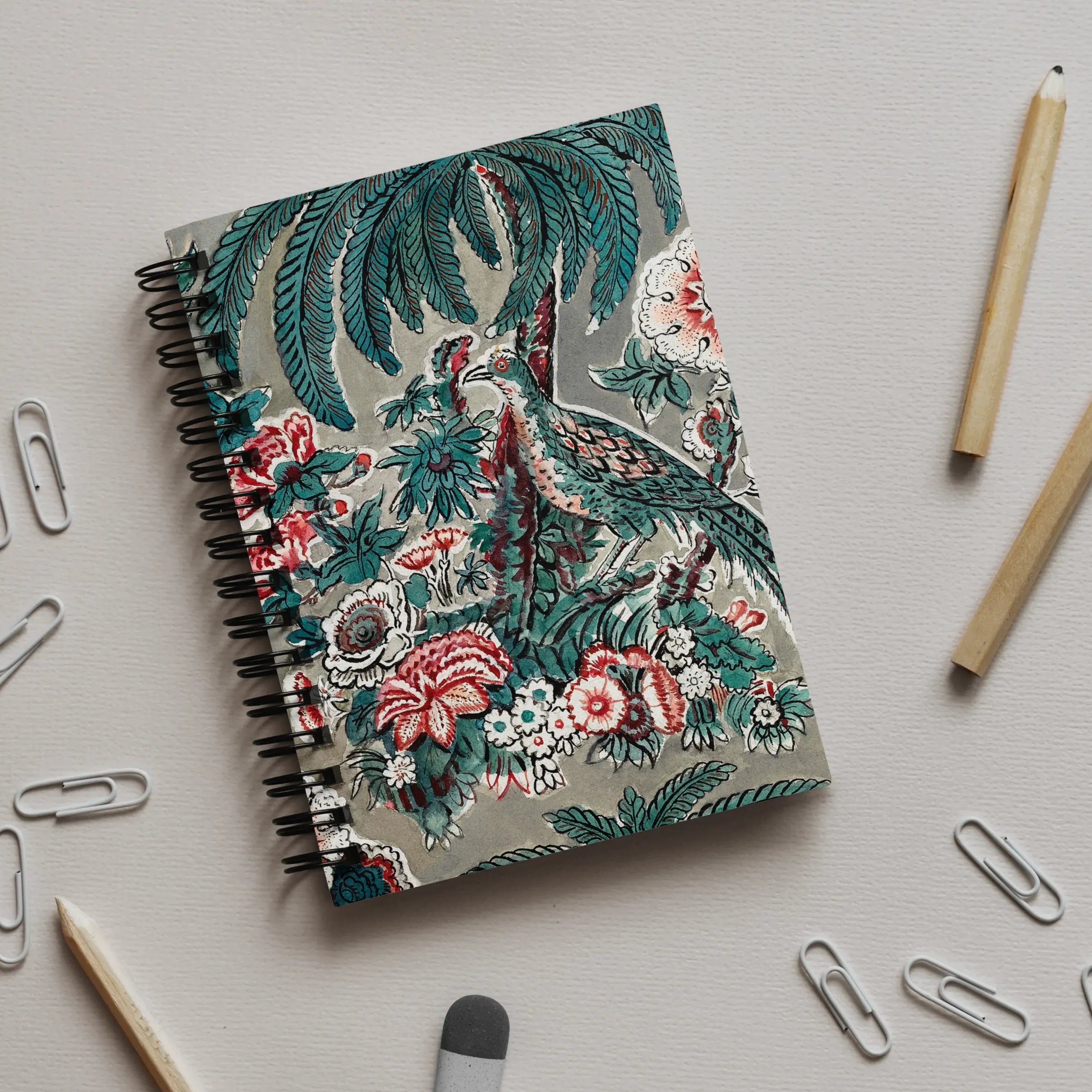 Chintz - George Loughridge Watercolor Jungle Art Notebook - Notebooks & Notepads - Aesthetic Art