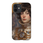 Chloé - French Lesbian Astronaut Iphone Case, 12 / Matte, Phone Case Portrait Young Person Ornate Steampunk-inspired Attire