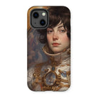 Chloé - French Lesbian Astronaut Iphone Case, 13 / Matte, Phone Case Portrait Young Person Ornate Steampunk-inspired Attire