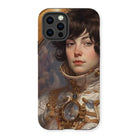 Chloé - French Lesbian Astronaut Iphone Case, 13 Pro / Matte, Phone Case Portrait Young Person Ornate Steampunk-inspired Attire
