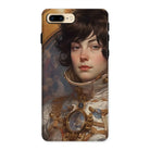 Chloé - French Lesbian Astronaut Iphone Case, 8 Plus / Matte, Phone Case Portrait Young Person Ornate Steampunk-style Attire