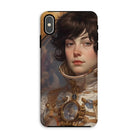 Chloé - French Lesbian Astronaut Iphone Case, Xs Max / Matte, Phone Case Portrait Young Person Short Dark Hair